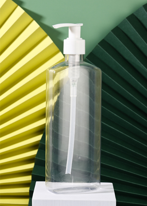 400 ml PET Flat Lotion Pump Fľaša