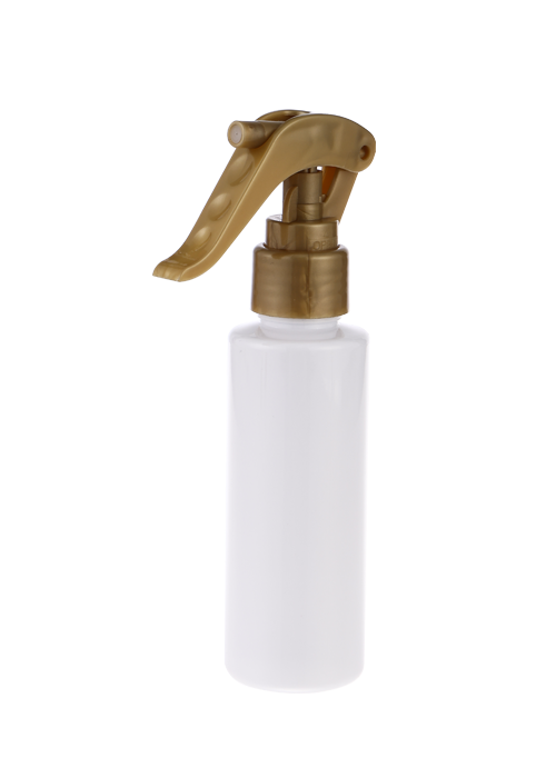 100 ml PET malá fľaša s ručnou striekacou pištoľou na myš