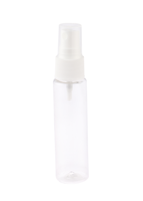 60-150ml PET číra okrúhla fľaša s rozprašovačom