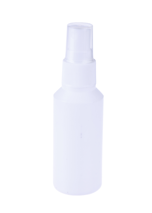 60ml PE okrúhla fľaša s rozprašovačom
