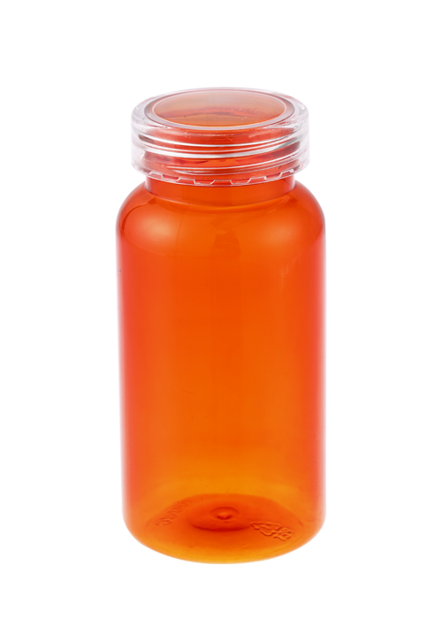 150g priehľadný uzáver PS s fľašou na kapsuly PET zdravotného produktu