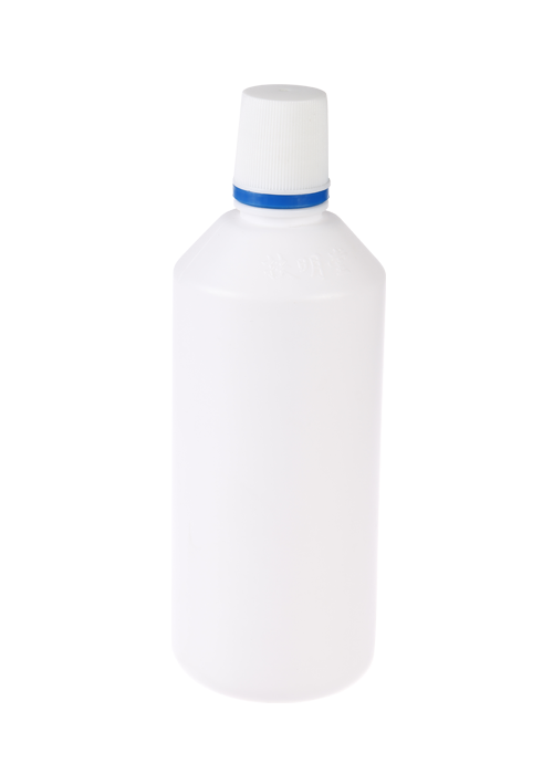500 ml PE fľaša na mlieko Čistiaca a dezinfekčná okrúhla fľaša