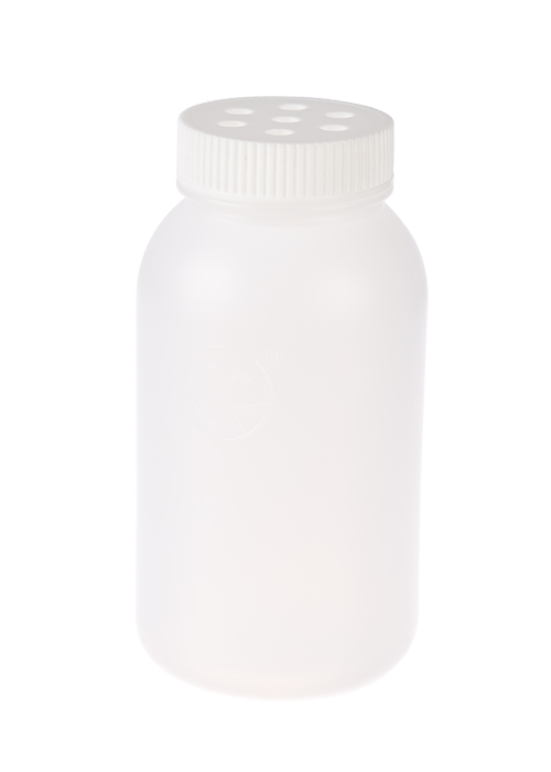 200-500ml PE kŕmna a chovná biologická fľaša pre zvieratá s otvormi