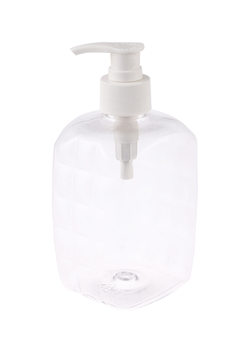 500 ml PET fľaša s pumpičkou s ananásovým gélom