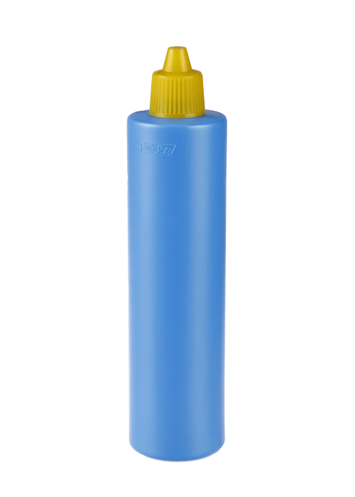 Rovná valcová čistiaca fľaša z PE 300 ml